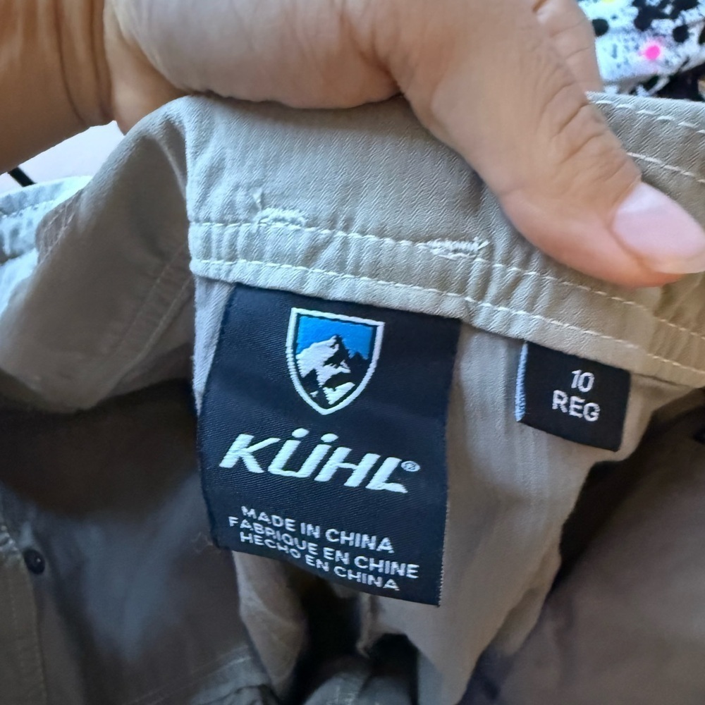 Kuhl Tan Kendra Lightweight Drawstring Hiking Pants - Picture 3 of 7